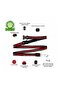Athletica Easy-Snap Air Leash 6ft (Black) - 2