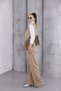 Premium Quality Genuine Suede Vest Pants Set - 6