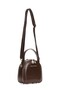 Women's Leather Long Strap Hand and Shoulder Bag – Brown - 2