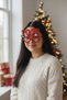 Red Color Christmas Themed Glasses 2026 New Year Glasses Gift Glasses - 2