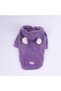 Lila Lucca Teddy Hoodie Bear Ears Plush Medium Large Breeds Dog Outfit Dog Sweati - 5
