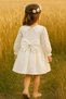 Girls' Dress Long Sleeve Ruffled V-Neck Special Occasion Birthday Wedding Party Daily Baby Girl Dress - 2