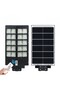 LED Solar Lamp, Rectangular Model, 500 W, Bibilel, Cold, Black - 2