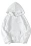 Unisex I'M Sally I'M Lightning Oversized White Hoodie Sweatshirt - 2