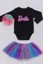 Baby Girl Birthday Concept Tulle Skirt Tutu Set