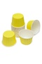 Yellow Colored Muffin Cake Capsule 50 Pcs - 4