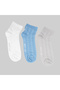 Ankle Socks 3 Pack – Men’s Athletic Running Socks, Cushioned, One Size - 5