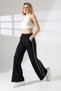 Women's Trackpants with Side Ribbons and Loose Legs - 5