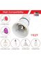 Bulb Holder with Extension Cable - E27 Light Holder with Switch, UK Plug (5 Meter) - 5