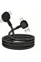 4-in-1 Multifunction USB-A/USB-C/Lightning Charging Cable, 66W PD, 4ft Nylon Braided
