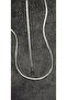 Crushed Chain Necklace Stainless Steel 60 cm - 3