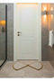 Natureluxe Jute Toilet Front Mat Door Spa Sauna Bathroom Mat Durable Decorative and Stylish Design - 3