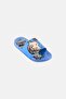 Kids Boy Graphic Print Slides, Blue