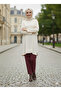 Scuba Fabric Grass Hijab Pants - 4