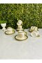 Bead Detailed Coffee Cup Set