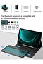 Keyboard Case for Samsung Galaxy Tab S10+/S9+ 12.4" - Backlit Detachable Bluetooth Keyboard - 2