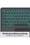 Keyboard Case for Samsung Galaxy Tab S10+/S9+/S9 FE+ 12.4-inch — Backlit German QWERTZ - 7