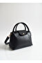 Black Women's Hand and Shoulder Bag Small Size - 2