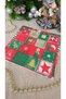 1 Pack (20 Pieces) White Christmas Motif Napkins Christmas Tree Ornaments Decorative Appearance with Pictures - 3