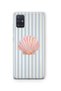 Samsung Galaxy A51 Compatible Shell Patterned Transparent Phone Case
