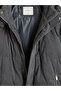 Özmarka New Season Comfortable Fit Mock Neck Velvet Men's Puffer Jacket - 8