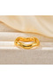 Bone Model Gold Ring - 2