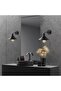 Conical Metal Plated Single Sconce with Tufts Black, Industrial Decorative Wall Lamp Conical-12195 - 2