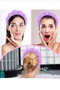 Lilac Color Spa Hair Band Towel Crown - 2