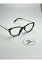 Metaket Blue Light Filter Screen Glasses Cateye Model Metal Detailed Glasses Can Be Replaced 51-18-142 - 3