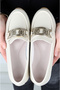 Orthopedic Sole Everyday Wear Buckled Women's Casual Ballet Flats - 4