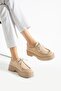 Women's High Sole Loafer Arden - Beige - 2