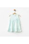 Girl's Cotton Dress Gift Baby Girl Bow Dress Purple/Natural/Water Green (6 Months–3 Years)