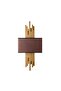 Axis Bidirectional Wall Lamp with Lampshade Head Glossy Gold, Rustic Metal Single Wall Lamp Axis-15113 - 4