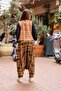 Orange Color Bohemian Style Vest - 4