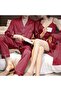 Silk Satin Couples Pajama Set, Sexy Nightdress Nightgown Robe MG07 - 3