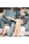 Silk Satin Couples Pajama Set, Sexy Nightdress Nightgown Robe MG07 - 6