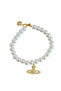 Gold Color Planet Figured Pearl Cat Dog Collar - 2
