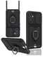 Mtxdpn Samsung Galaxy A36 Case Zuma Silicone with Ring and Business Card (115816) - Black