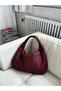 Laura Knitted Detail Large Size Hand and Shoulder Women's Bag - 2