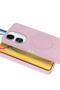 Mtxdpn Xiaomi Redmi 13C Regal Magsafe Stand Cover - (230324) Light Pink - 3