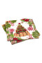 1 Pack (20 Pieces) Christmas Tree Motif Napkin Christmas Tree Ornaments Snowflake Picture