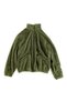 Women's Oversize Plush, Fleece, Zippered, Stand Collar, Pocket Zipper, Warm Soft Winter Coat - 5
