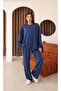 Oversized Modal Fabric Tracksuit Set with Tassel Detail - 8