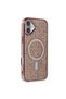 Mtxdpn iPhone 16 Plus Case Diamond Magsafe Cover (162815) - Pink - 2