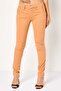 Women Regular Fit Solid Chino Pants, Light Brown