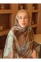 Seraflora Pattern Bamboo Shawl - 2