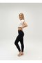 Varak Printed High Waist Shaping / Sculpting Camouflage Patterned Black Leggings - 3