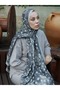 شال لينا بنمط الغزال