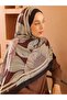 Seraflora Pattern Bamboo Shawl - 2