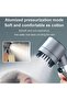 Multifunctional Massage High-Pressure Handheld Shower Head Set – 3 Modes (Gray) - 3